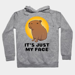 It's just my face Capybara Hoodie